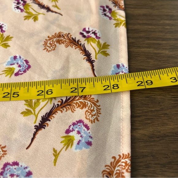 ❤️ Banana Republic Pink Paisley Floral Blouse XL - Picture 9 of 10